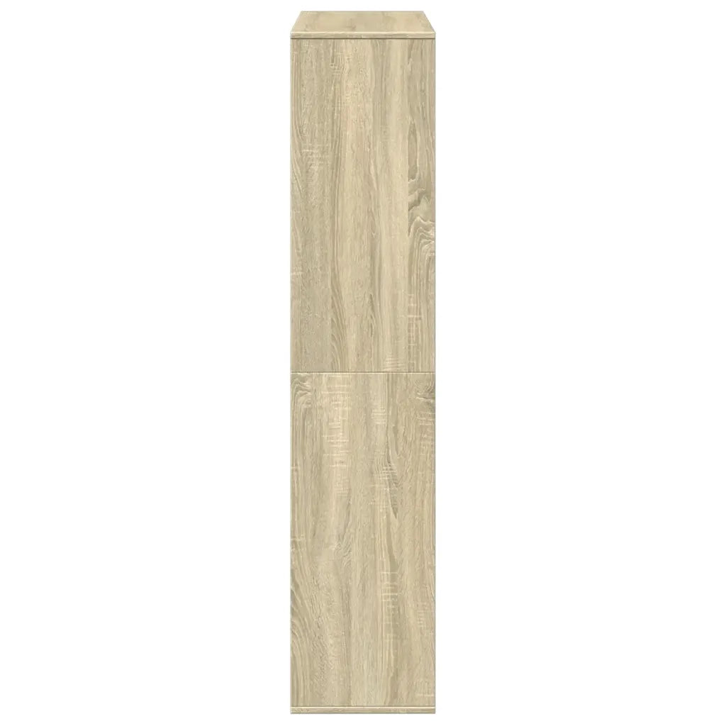 Libreria-Scaffale per Libri-Mobile di Stoccaggio Rovere Sonoma 100x33x156,5 cm in Truciolato 624238