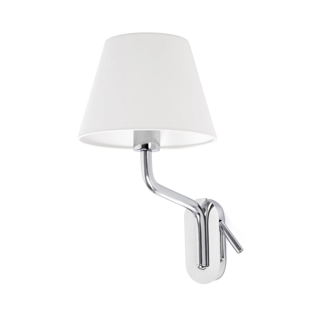 ETERNA SX, Applique con Lettore LED, Faro Barcelona Colore: Bianco