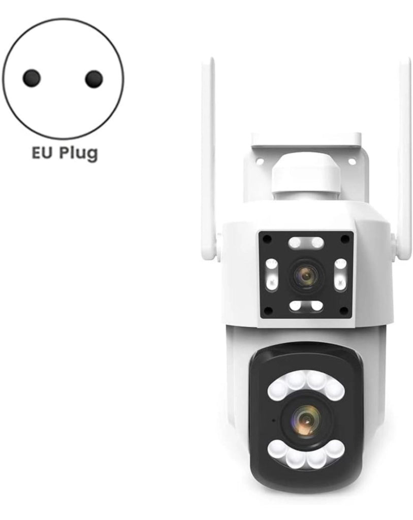 TELECAMERA IP WIFI DOME DOPPIA TELECAMERA ROTAZIONE 360'' PTZ YH-A3-90332
