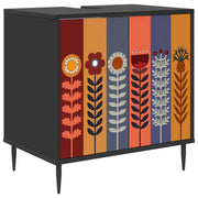 Mobile da Bagno ESSEN Rovere Nero 60 x 40 x 61 cm 8007422