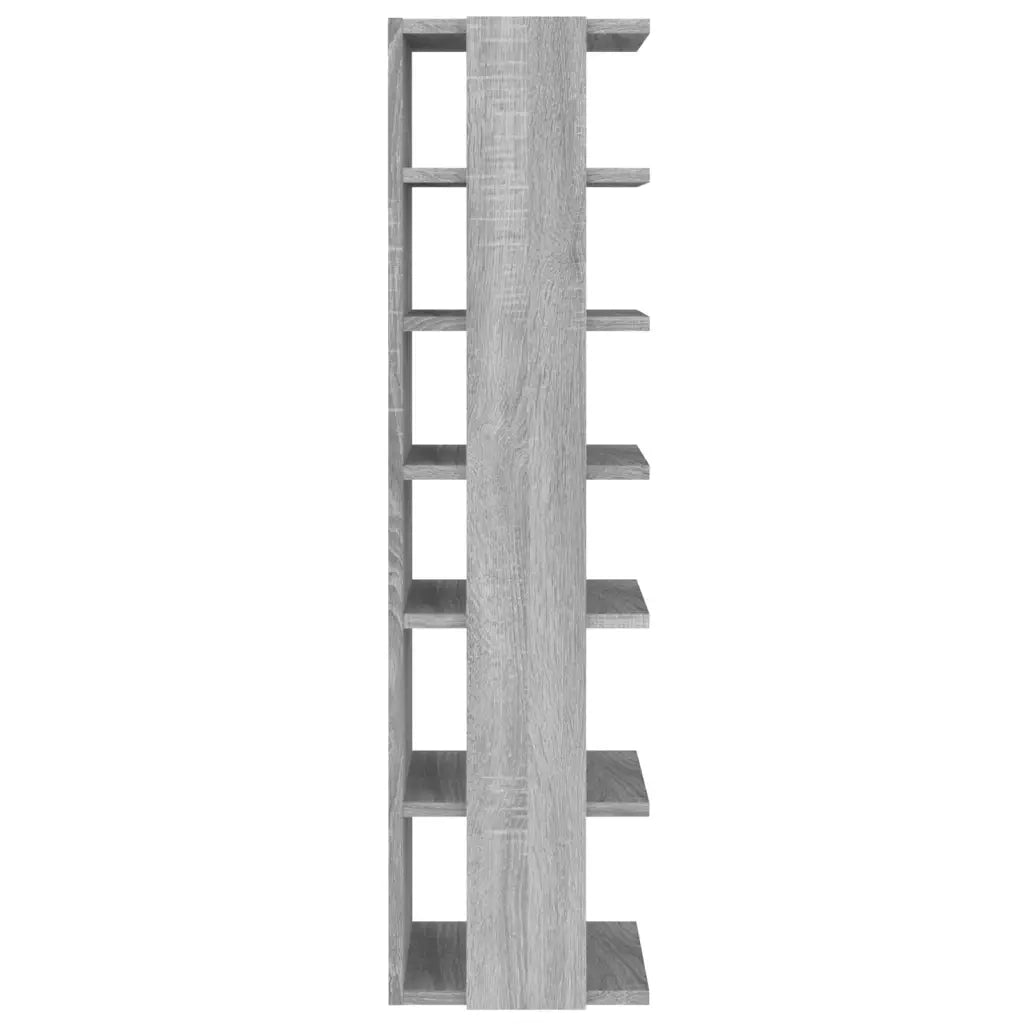 Scarpiera Grigio Sonoma 27,5x27x102 cm in Legno Multistrato 815974