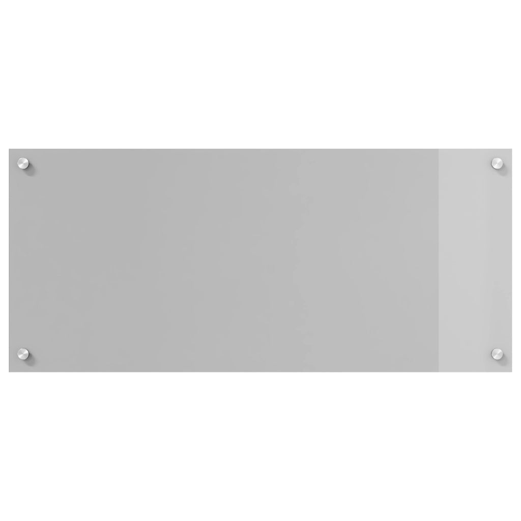 Schienale Cucina  Grigio Chiaro 90x40x0,6 cm in Vetro Temperato