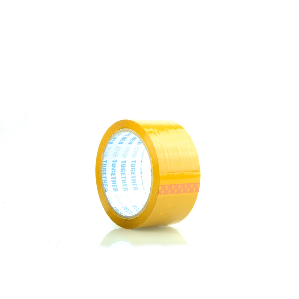 Nastro Adesivo Giallo Rosfix 48 mm x 50 m – Alta Aderenza e Resistenza UV | Uso Domestico, Ufficio, Scuola, Officina