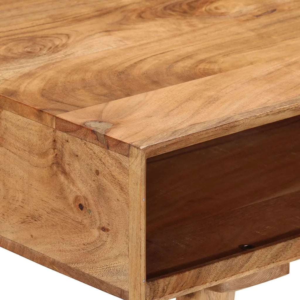 Scrivania 110x50x76 cm in Legno Massello di Acacia 338434