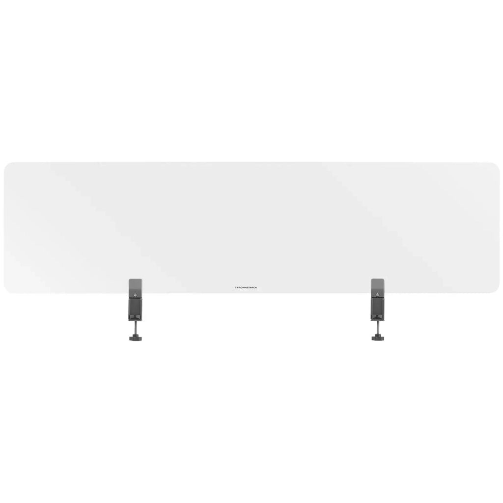 Set di 3 divisori per scrivania in 2 misure: 1500 x 400 mm e 750 x 400 mm bianco 14_0009968