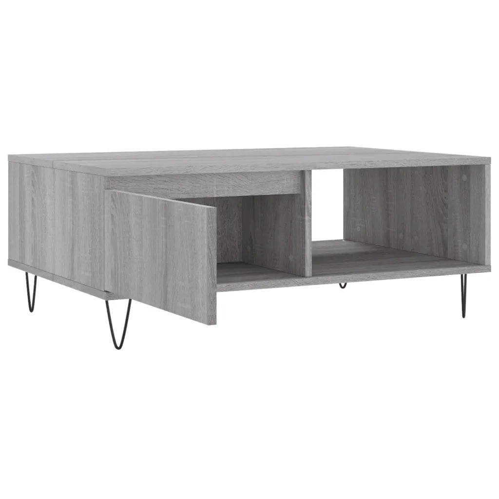 Tavolino da salotto | Tavolino da caff¨¨ | Tavolino da Soggiorno Grigio Sonoma 90x60x35 cm Legno Multistrato
