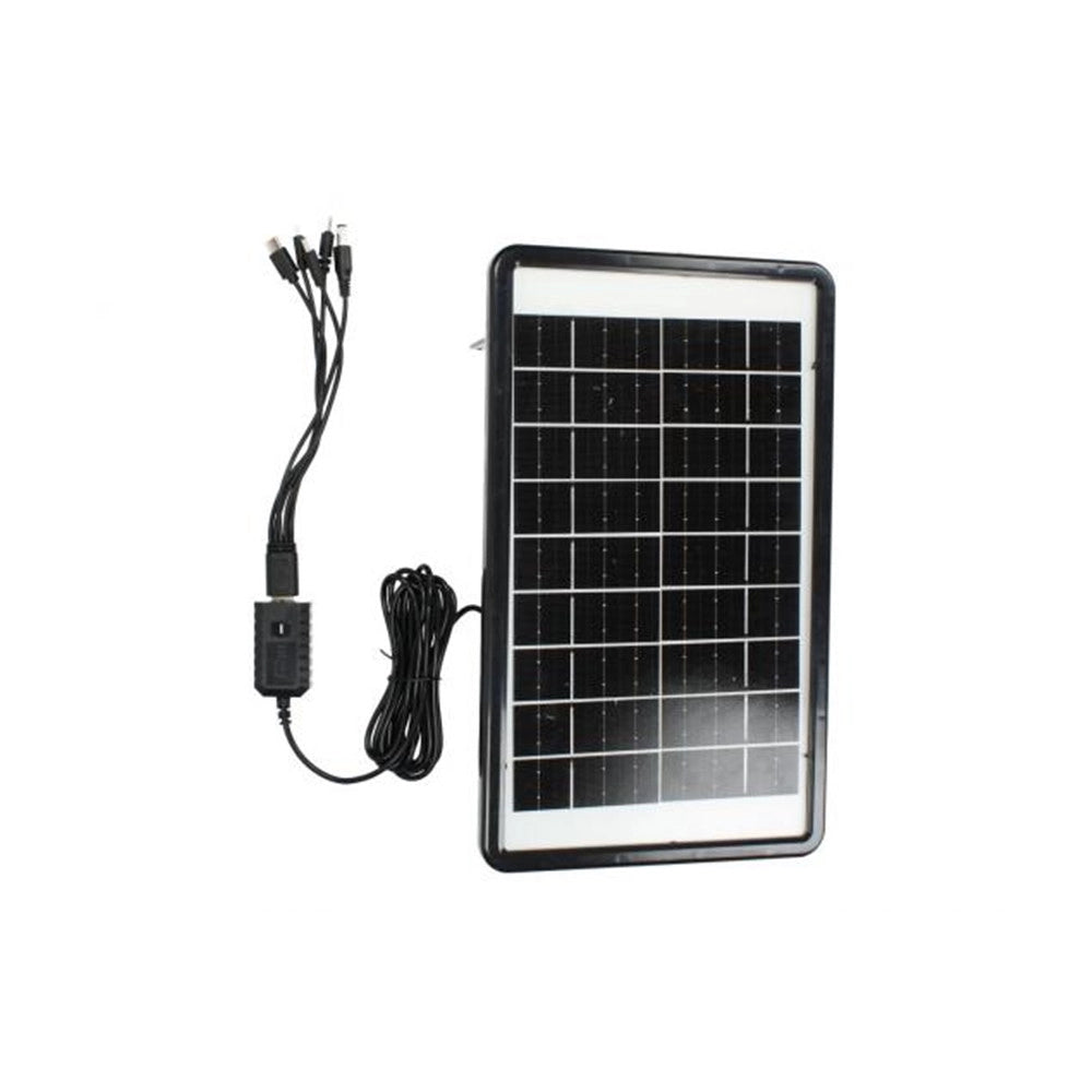 Trade Shop - Pannello Solare Caricabatterie Usb 5v 1,6a Ricarica Rapida Smartphone 8w Zo-710kc -
