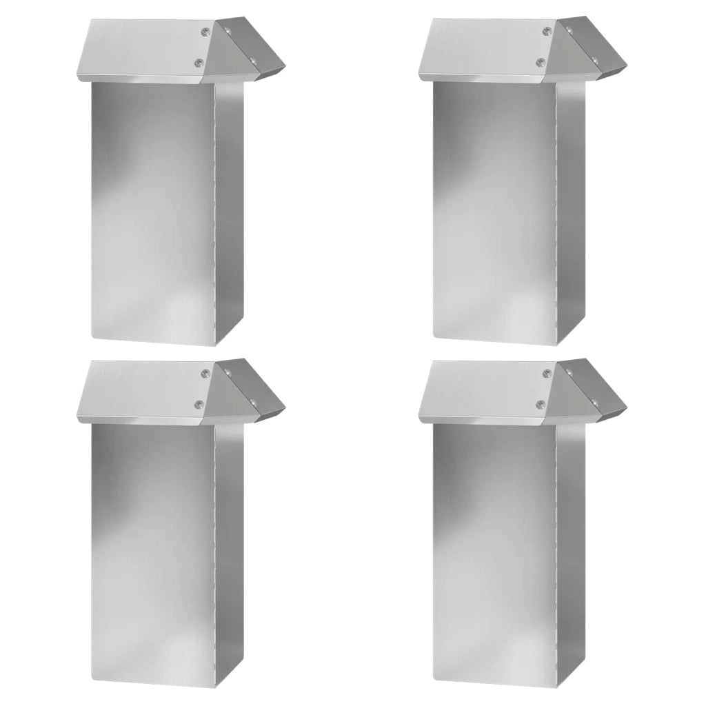 Recinzioni per lumache 20 pz Argento Acciaio zincato CFW3660591