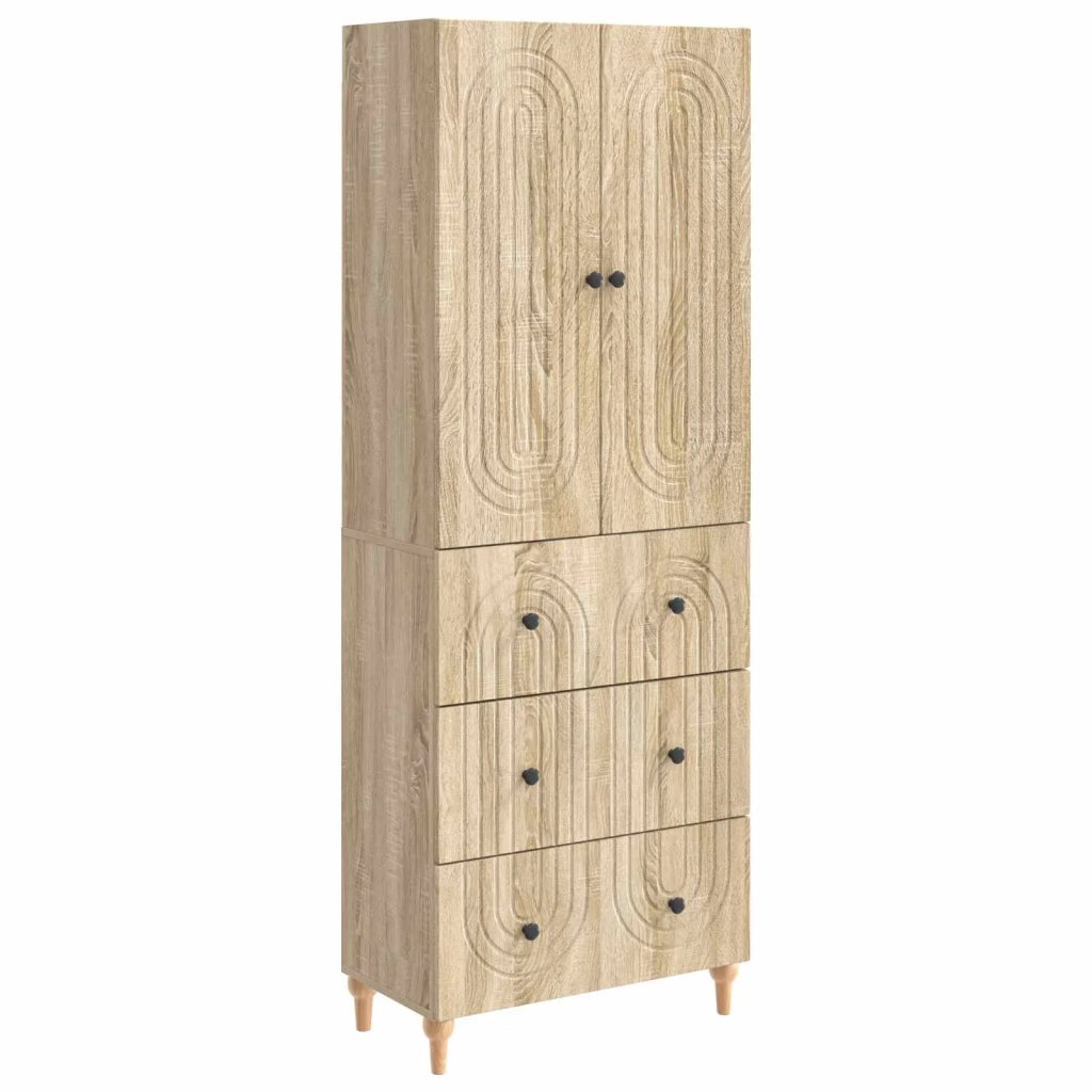 Set di armadi 2 pcs 66 x 34,5 x 90 cm Legno ingegnerizzato 3416459