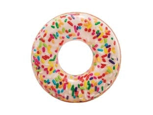 SALVAGENTE GONFIABILE CIAMBELLA DONUT CON ZUCCHERINI  +9 ANNI  cm.114  peso kg.0,68 (56263)    INTEX