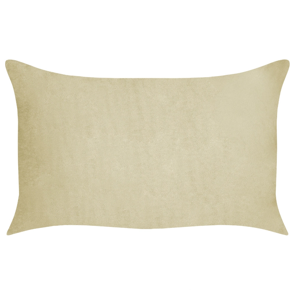 Set di 2 cuscini da lancio Cuscini decorativi in velluto a coste 50 x 30 cm verde oliva