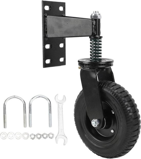 Ruote in gomma con fune per porte esterne - Ruote manovranti per porte pesanti