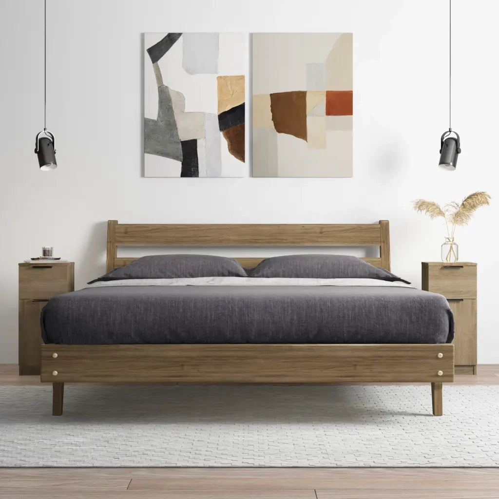 Credenze 2 pz | Madia | Buffet da pranzo | Armadio da pranzo Rovere Sonoma 30x30x70 cm in Legno Multistrato