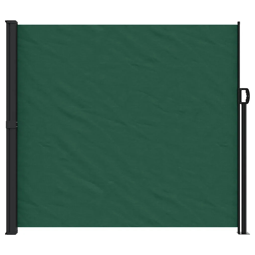 Tenda da Sole Laterale Retrattile Verde Scuro 180x300 cm 4004350
