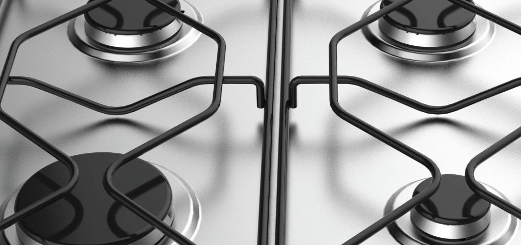 Indesit PAA 642 IX/I WE1 Stainless steel Da incasso 58 cm Gas 4 Fornello(i)