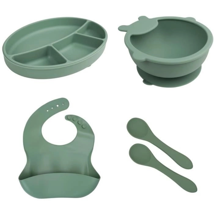 CONFEZIONE PASTO IN SILICONE - VERDE CACTUS