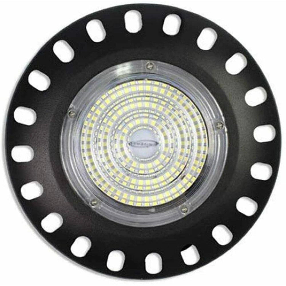 Trade Shop - Lampada Led Industriale A Disco Ufo Catena 100w Capannone Luce 6500k F100w-nf9 -