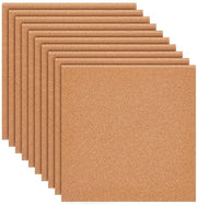 Pannelli di fissaggio 8 pezzi - 30 x 30 cm - 3 mm spessore - Sostegni/PIstelli - Pannello da parete/Decorazione - Artigianato fai da te - Piastrelle di gomma
