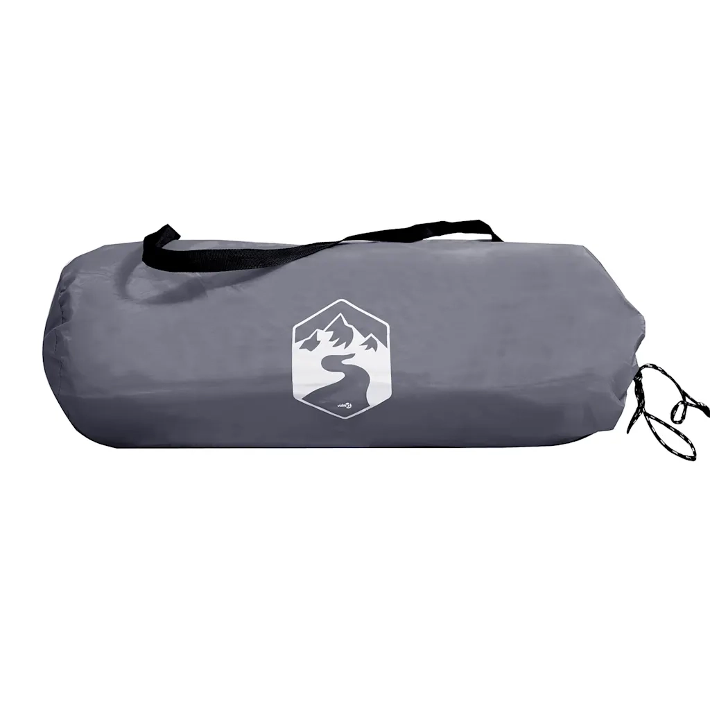 Telone da Campeggio Grigio/Arancione 360x294 cm Impermeabile 94657