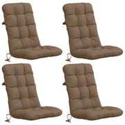 Cuscini per Sedia Alta in 4 Pezzi VIANEN 4 pcs 100% Poliestere 953753