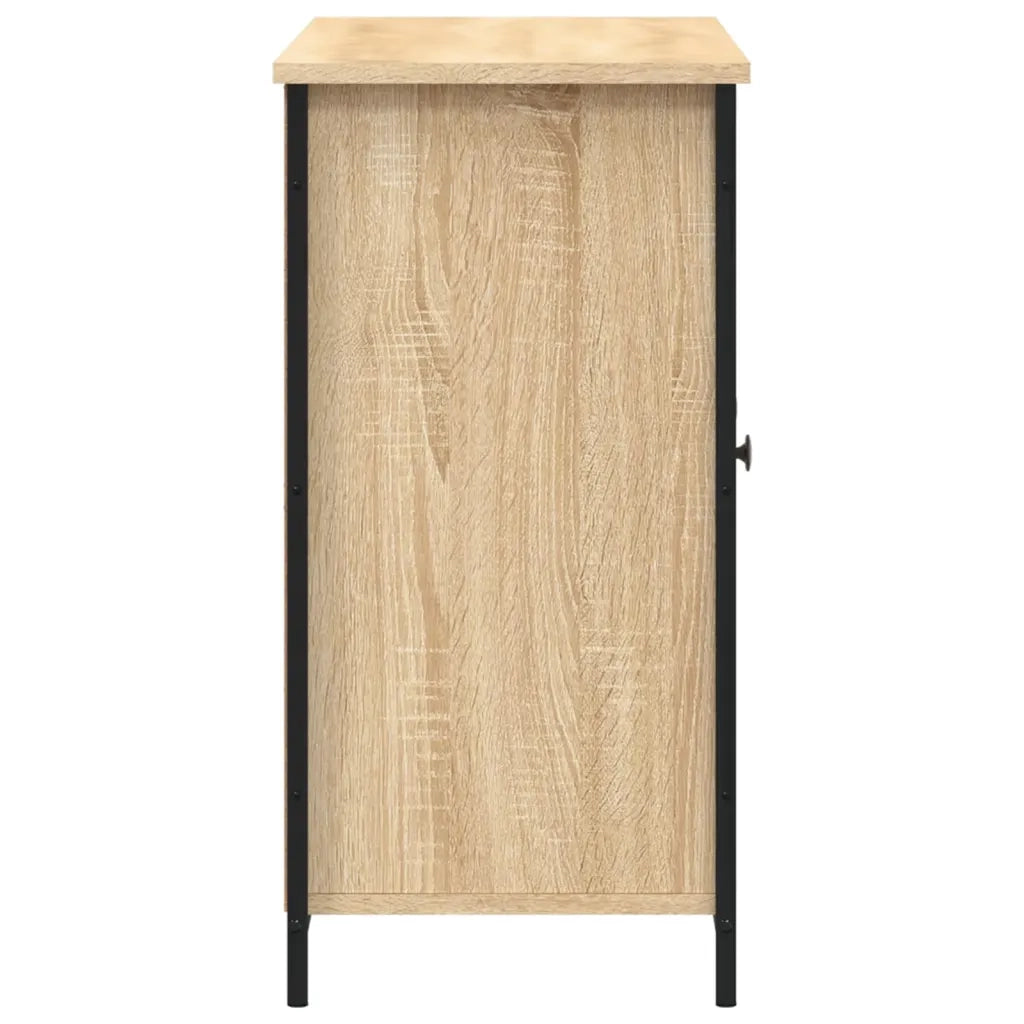 Credenza Rovere Sonoma 100x35x70 cm in Legno Multistrato 835515