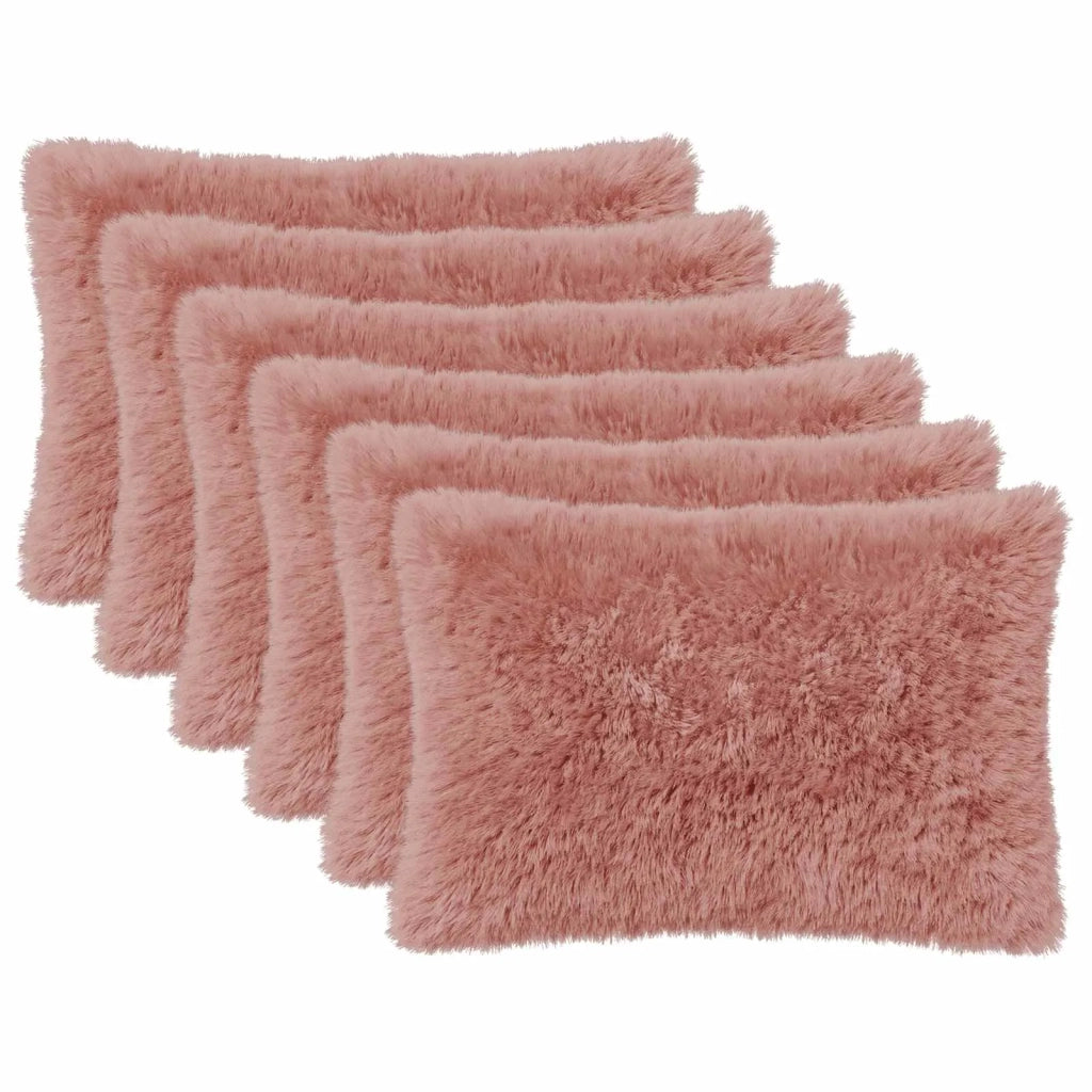 Federa 6 pcs HEERLEN Rosa 50 x 70 cm Fleece PV 911462