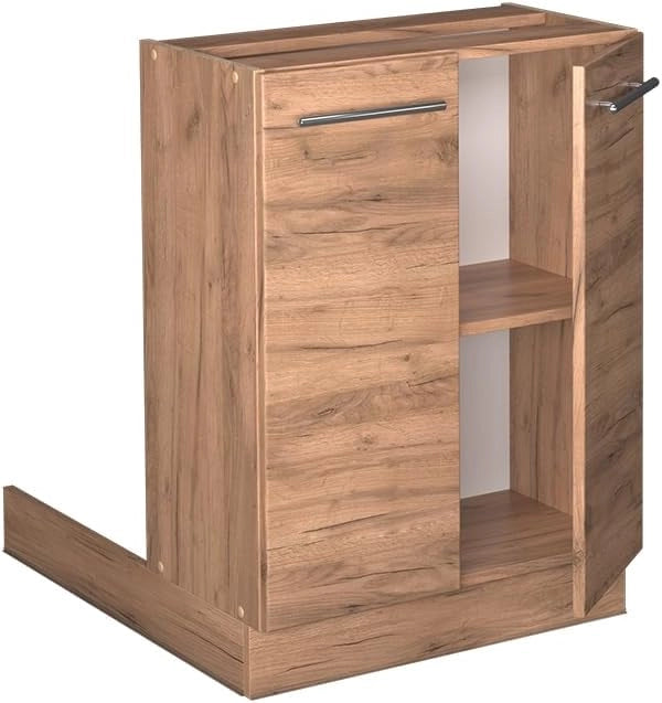 isola cucina Fame-Line, Quercia dorata, 60 cm senza piano di lavoro