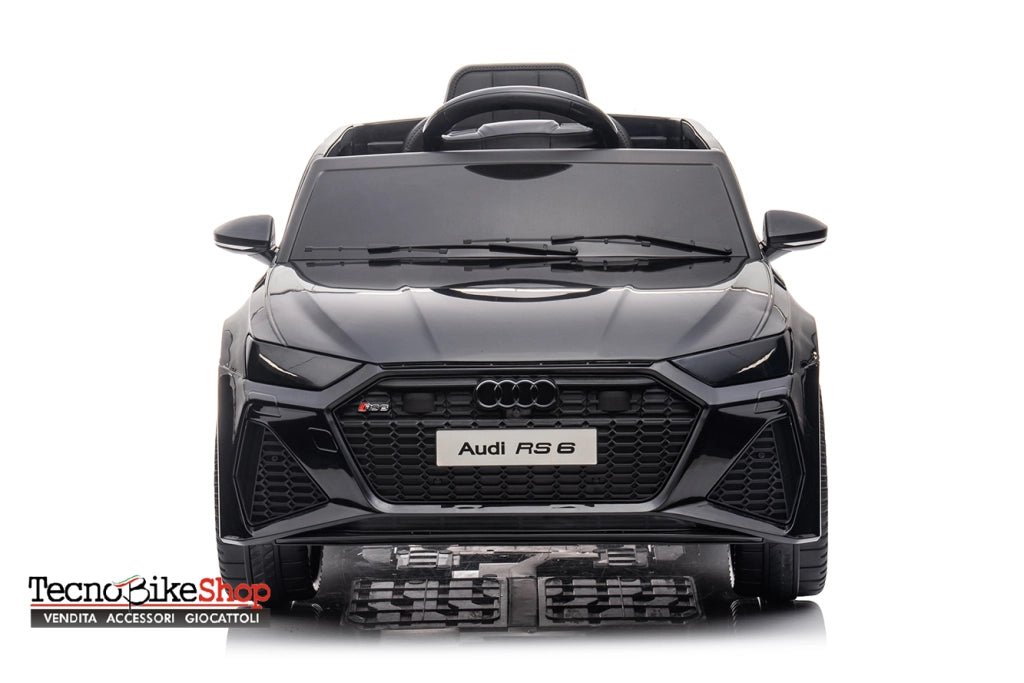 Auto Macchina Elettrica Per Bambini Audi RS6 12V-Nero