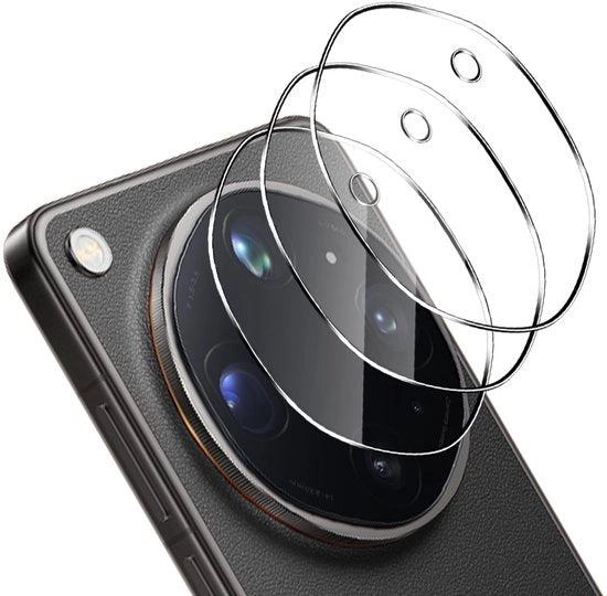 Protezione schermo per fotocamera HD alta definizione - protezione lenti - resistente graffio - anti-impronta d'uccello - 3 pezzi - compatibile con Oppo Find X9 Ultra - Protezione lenti
