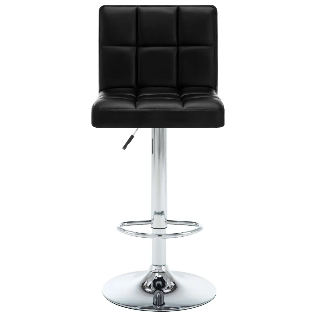 Sgabelli da Bar 2 pz Neri in Similpelle cod mxl 63104