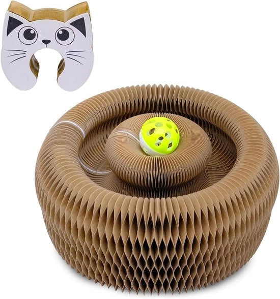 Tavolo per Gatti con Bolle Pieghevole Maneggevole - Accessori per Gatti per la Casa