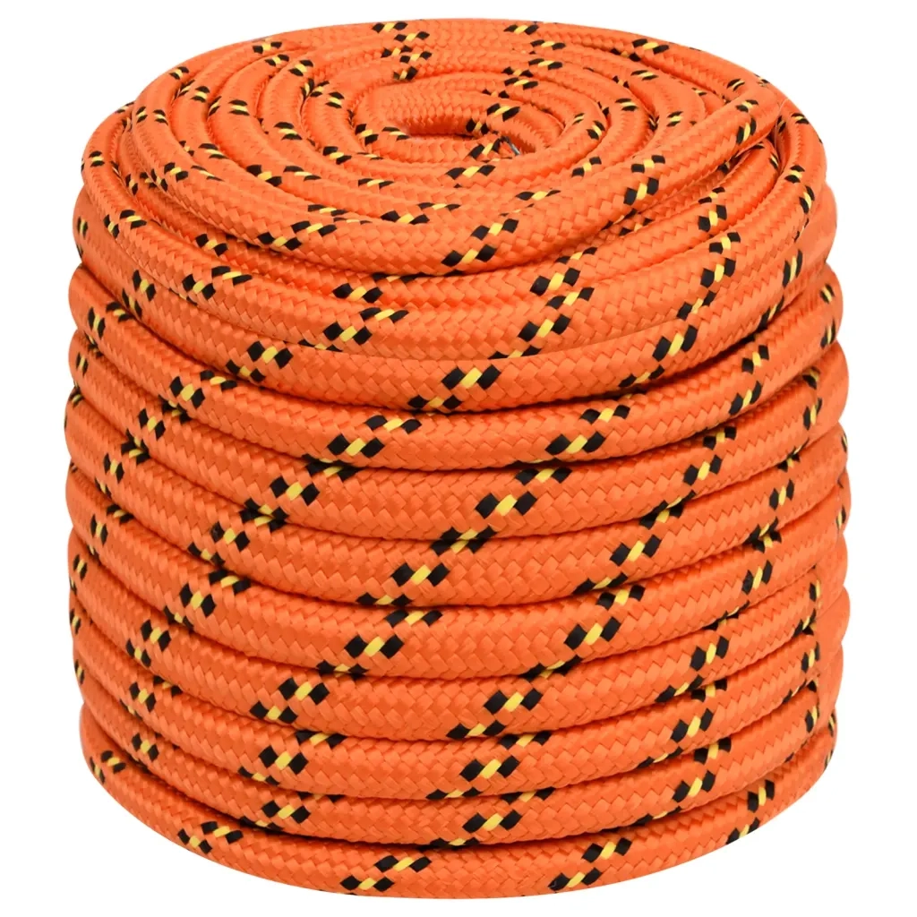 Corda per barca Arancione 16 mm 25 m in Polipropilene 152678