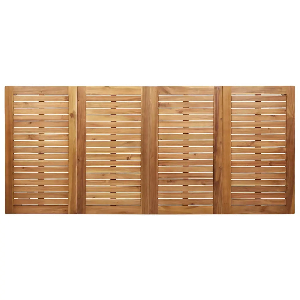Set da Pranzo per Giardino 7 pcs Legno di Acacia Massello 3334819