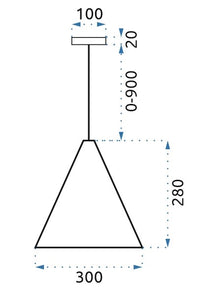 Lampada Da Soffitto Pensile In Stile Loft Lh2065