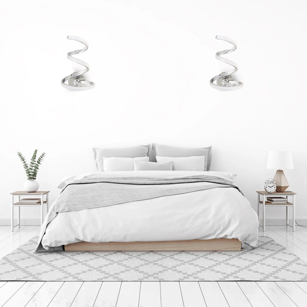 Lampada Led Spring Up App831-w Chrome