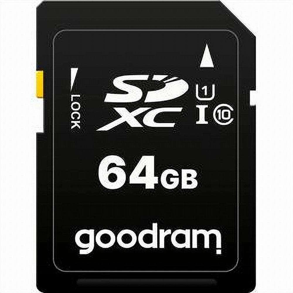 Trade Shop - Scheda Di Memoria Sd Card 64 Gb Sdxc Per Videocamere Classe 10 Uhs-i S1a0-64gb -