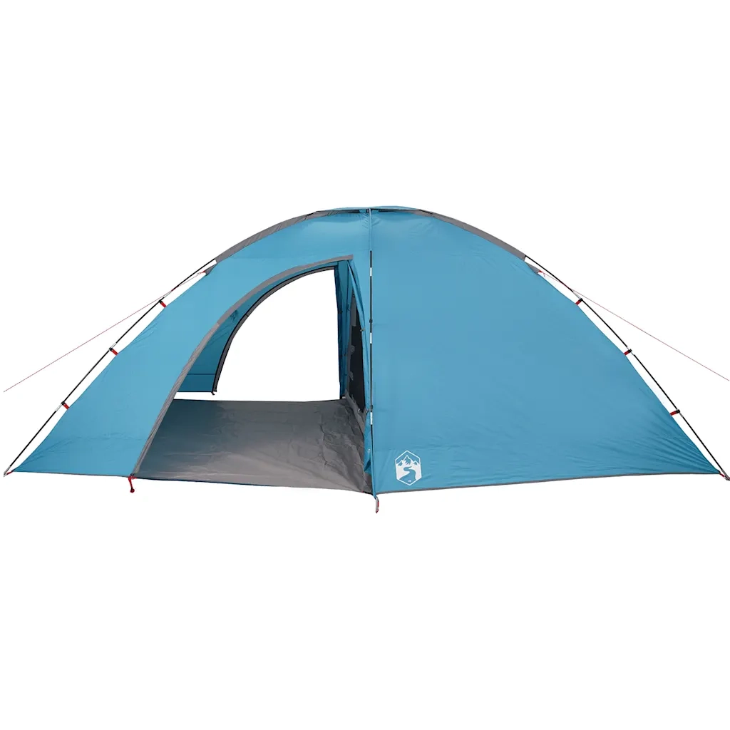Tenda da campeggio | Tenda da campo per 8 Persone Blu Impermeabile