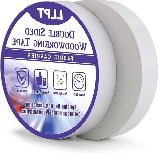 254 mm x 27 m x 3 mm | 2 pezzi | Rimovibile senza residui | Lavorazione del legno | WT1090W2