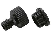 PRESA PER RUBINETTI CON INNESTO RAPIDO- filetto F 3/4 + rid. a 1/2 in blister (26450060) - 5 blister KARCHER