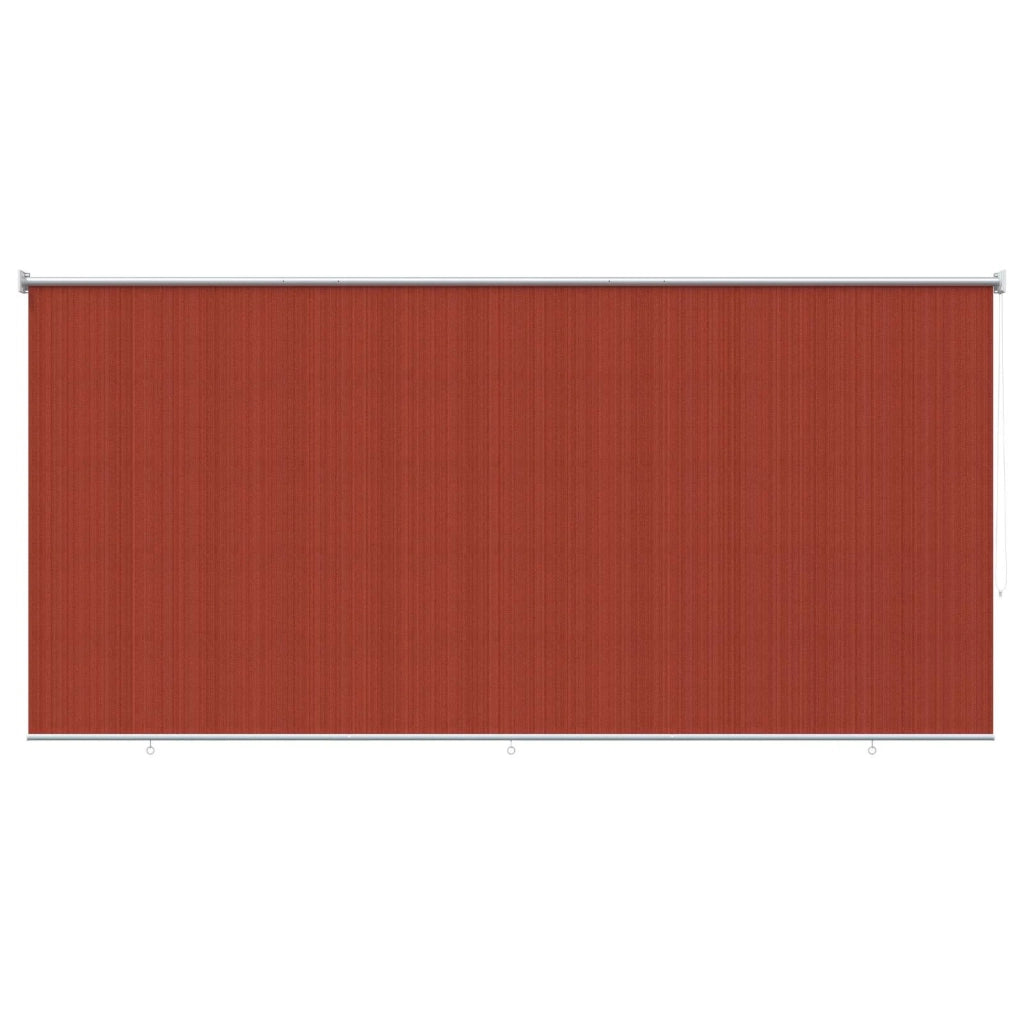Tenda a Rullo Esterno Blocco UV 90% Terracotta 240 x 140 cm 42035995
