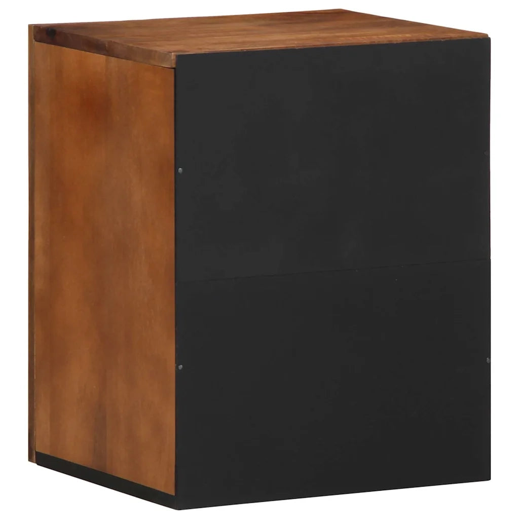 Armadietto a muro con porta Marrone miele 38 x 33 x 48 cm 4018756