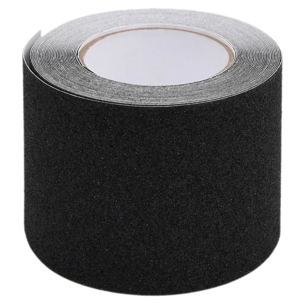 Nastro Antiscivolo Nero 0,1x10 m PVC cod mxl 73096