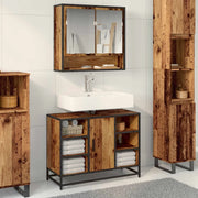 Mobile da Bagno Legno vecchio 80 x 33 x 60 cm Legno multistrato 883637