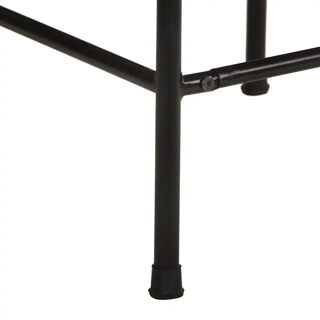 Sgabelli da Bar 2 pz 46x35,5x70 cm Legno Massello Grezzo Mango 4013534