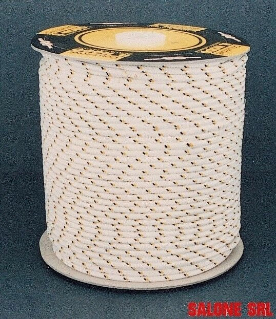 FUNE CORDA IN NYLON INTRECCIATA MM.14 CONFEZIONE 32 pz IN ROTOLO DA KG.18 ( MT.120)