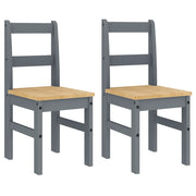 Sedie da Pranzo 2 pz | Sedie da cucina PANAMA 105x30x45 cm Legno Massello Pino