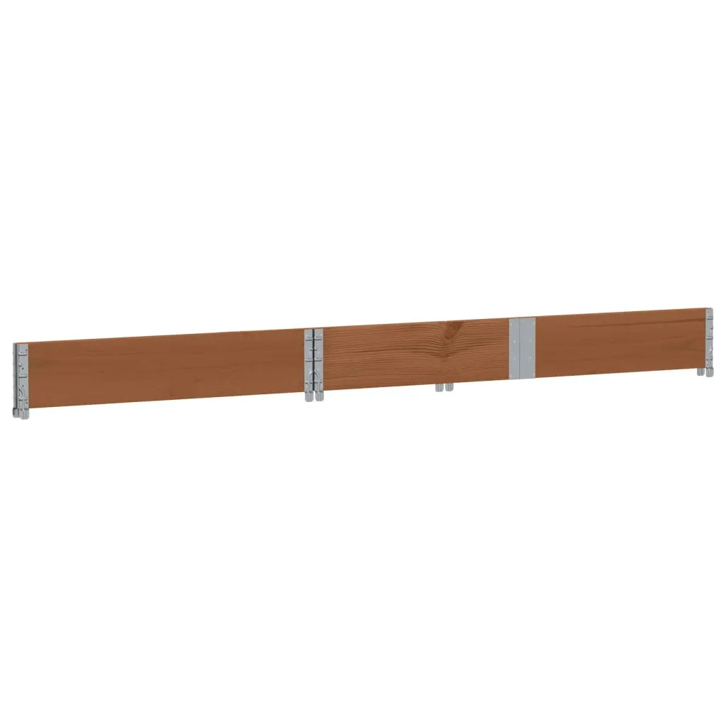 vidaXL Poggiapiedi da Giardino Marrone 150x50cm Legno Massello di Pino