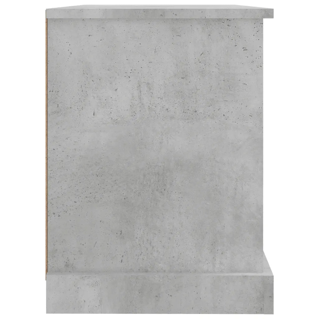 Mobile Porta TV-Mobile per TV-Credenza TV Grigio Cemento 73x35,5x47,5cm Legno Multistrato