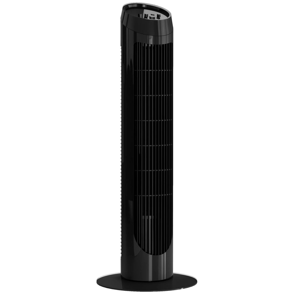 Ventilatore a Torre 45W Silenzioso ¨C zephmum ¨C Nero 27x75 cm