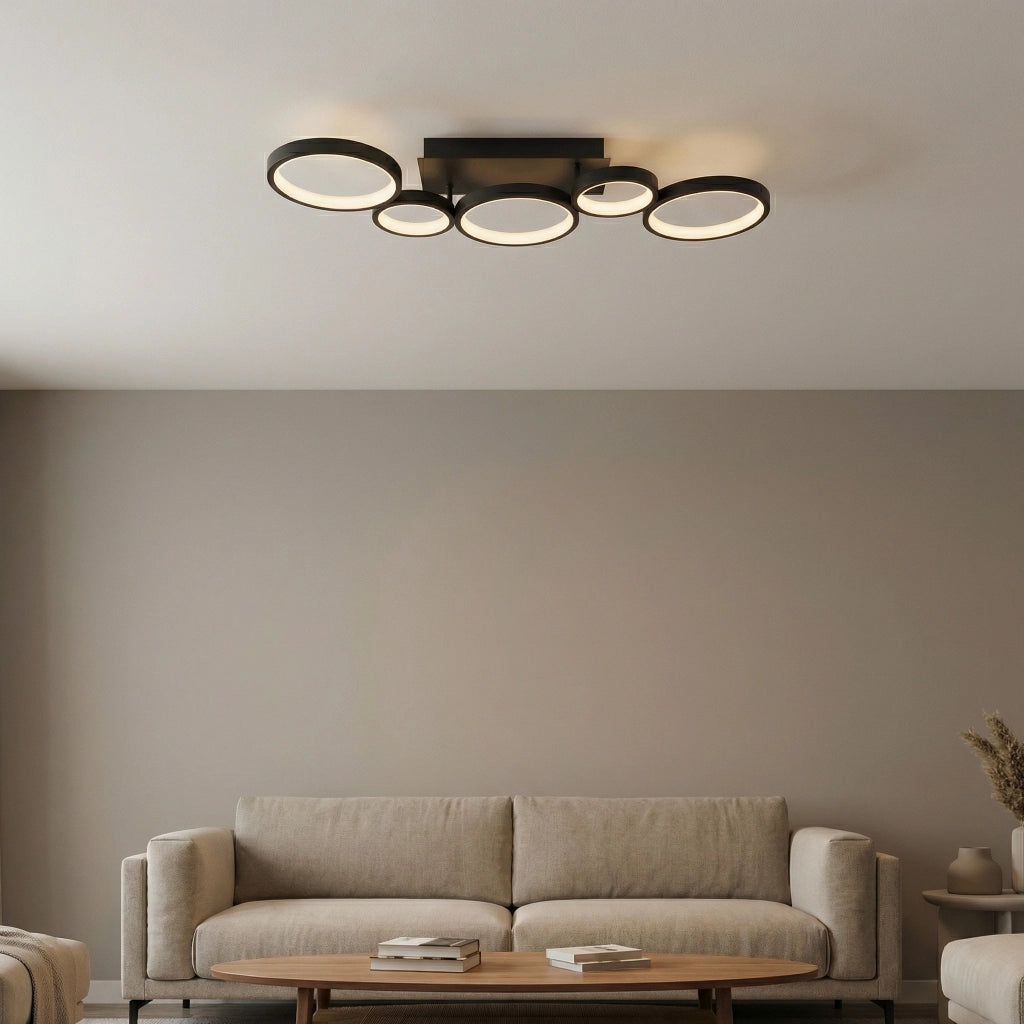 Lampada Da Soffitto Led App1913-c Black